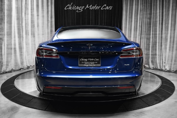 Used 2021 Tesla Model S Plaid Full Self Driving Capability 21 Inch Arachnid Wheels Yoke Steering for sale Sold at Chicago Motor Cars in West Chicago IL 60185 4