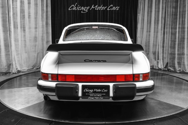 Used 1989 Porsche 911 Carrera Triple White! 5 Speed! Pristine Example! Only 20k Miles! Serviced! for sale Sold at Chicago Motor Cars in West Chicago IL 60185 4