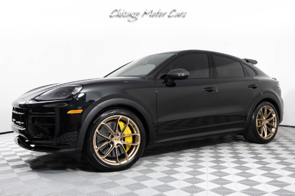 Used 2024 Porsche Cayenne Turbo GT Only 1,621 Miles! $219K Sticker! Burmester 3D Sound! Night Vision! Loaded! for sale Sold at Chicago Motor Cars in West Chicago IL 60185 1