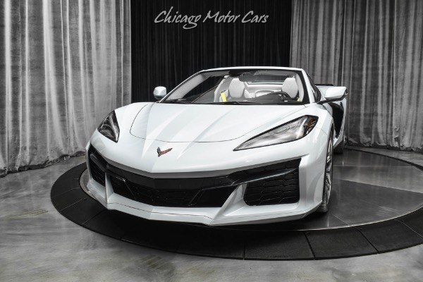 Used 2024 Chevrolet Corvette Z06 3LZ 84 Miles Carbon Ceramic Brakes Front Lift Spider Design Wheels for sale Sold at Chicago Motor Cars in West Chicago IL 60185 2