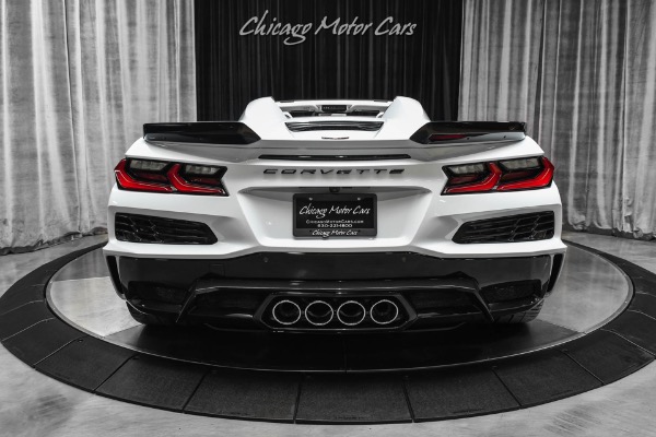 Used 2024 Chevrolet Corvette Z06 3LZ 84 Miles Carbon Ceramic Brakes Front Lift Spider Design Wheels for sale Sold at Chicago Motor Cars in West Chicago IL 60185 4