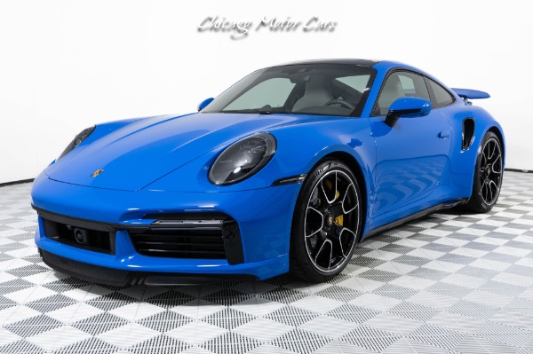 Used 2022 Porsche 911 Turbo S Coupe Only 4K Miles! Front End Lifter! Stunning Spec! Sport Exhaust! Loaded! for sale Sold at Chicago Motor Cars in West Chicago IL 60185 6