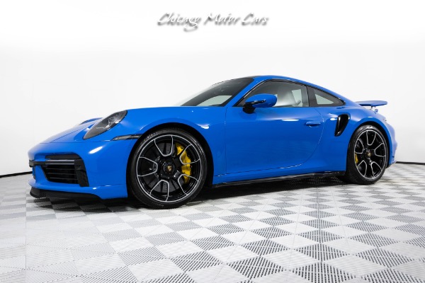 Used 2022 Porsche 911 Turbo S Coupe Only 4K Miles! Front End Lifter! Stunning Spec! Sport Exhaust! Loaded! for sale Sold at Chicago Motor Cars in West Chicago IL 60185 1
