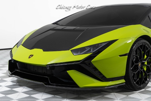 Used 2023 Lamborghini Huracan Technica Only 930 Miles! Full Body XPEL PPF! Rare Verde Scandal! Sport Seats! Loaded for sale Sold at Chicago Motor Cars in West Chicago IL 60185 6