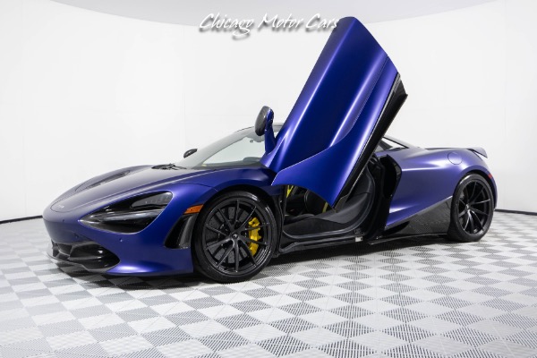 Used 2020 McLaren 720S Spider Performance! MSO Lantana Purple! TONS Of Carbon Fiber! Loaded! for sale Sold at Chicago Motor Cars in West Chicago IL 60185 1