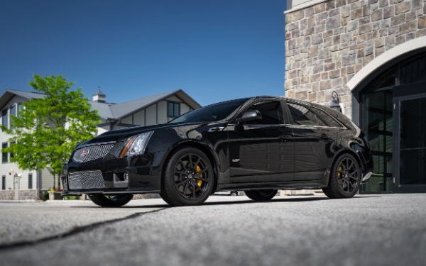 Used 2011 Cadillac CTS-V Wagon ONLY 11k Miles! Manual Transmission! Diamond Black Paint! RARE! for sale Sold at Chicago Motor Cars in West Chicago IL 60185 2