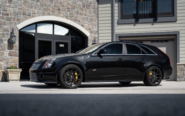 Used 2011 Cadillac CTS-V Wagon ONLY 11k Miles! Manual Transmission! Diamond Black Paint! RARE! for sale Sold at Chicago Motor Cars in West Chicago IL 60185 1