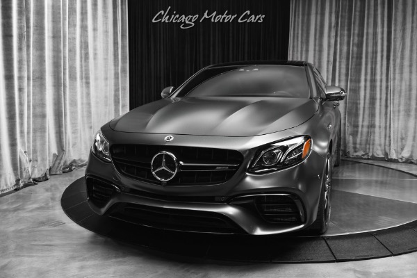 Used 2020 Mercedes-Benz E63 S AMG Sedan MSRP $125k AMG Carbon Fiber Driver Assistance Pack Pano Sunroof for sale Sold at Chicago Motor Cars in West Chicago IL 60185 2