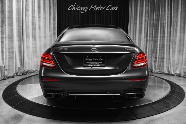 Used 2020 Mercedes-Benz E63 S AMG Sedan MSRP $125k AMG Carbon Fiber Driver Assistance Pack Pano Sunroof for sale Sold at Chicago Motor Cars in West Chicago IL 60185 4