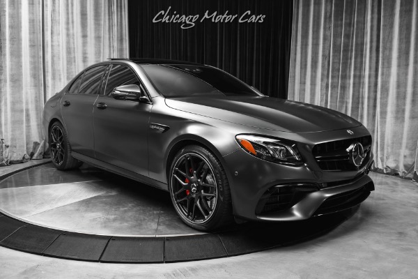 Used 2020 Mercedes-Benz E63 S AMG Sedan MSRP $125k AMG Carbon Fiber Driver Assistance Pack Pano Sunroof for sale Sold at Chicago Motor Cars in West Chicago IL 60185 6