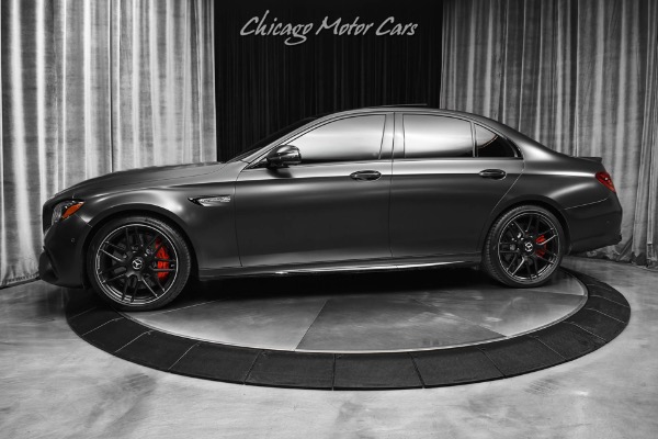 Used 2020 Mercedes-Benz E63 S AMG Sedan MSRP $125k AMG Carbon Fiber Driver Assistance Pack Pano Sunroof for sale Sold at Chicago Motor Cars in West Chicago IL 60185 1