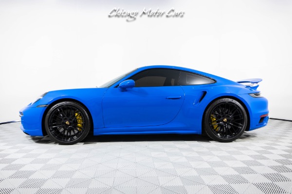 Used 2022 Porsche 911 Turbo Coupe Pano Sunroof! RARE Shark Blue! ONLY 7K Miles! Loaded! for sale Sold at Chicago Motor Cars in West Chicago IL 60185 2