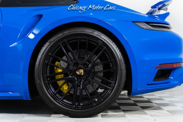Used 2022 Porsche 911 Turbo Coupe Pano Sunroof! RARE Shark Blue! ONLY 7K Miles! Loaded! for sale Sold at Chicago Motor Cars in West Chicago IL 60185 4