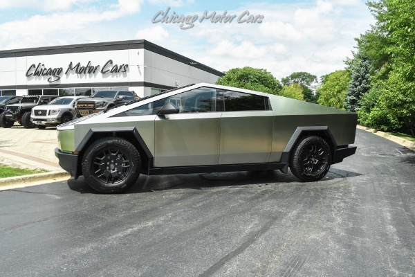 Used 2024 Tesla Cybertruck All-Wheel Drive Foundation Series! Delivery Miles! Self Driving Capable! for sale Sold at Chicago Motor Cars in West Chicago IL 60185 1