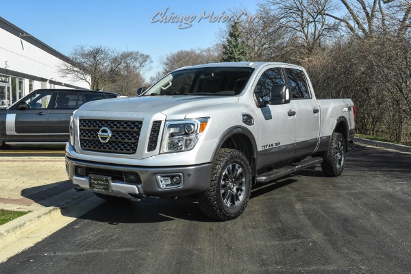 Used 2019 Nissan Titan XD PRO-4X DIESEL  CREW CAB LEATHER BEDLINER for sale Sold at Chicago Motor Cars in West Chicago IL 60185 2