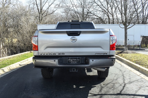 Used 2019 Nissan Titan XD PRO-4X DIESEL  CREW CAB LEATHER BEDLINER for sale Sold at Chicago Motor Cars in West Chicago IL 60185 4
