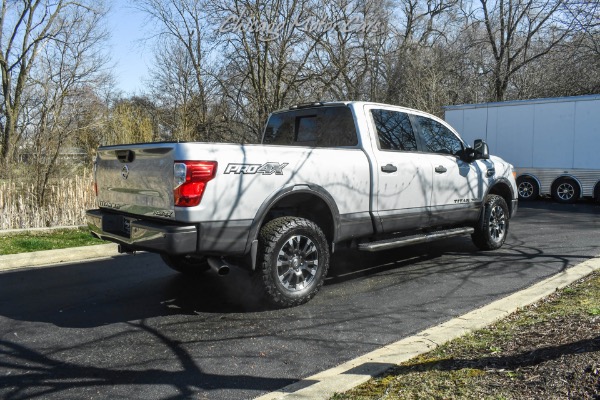 Used 2019 Nissan Titan XD PRO-4X DIESEL  CREW CAB LEATHER BEDLINER for sale Sold at Chicago Motor Cars in West Chicago IL 60185 5