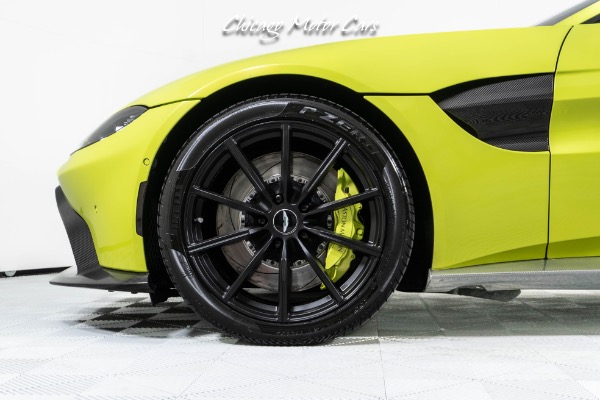 Used 2019 Aston Martin Vantage AML Lime Essence Paint! Carbon Fiber Pack! Sports Plus! Loaded! for sale Sold at Chicago Motor Cars in West Chicago IL 60185 3