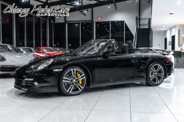 Used 2012 Porsche 911 Turbo S Convertible 12-Way Comfort Seats! Turbo II Wheels! ONLY 13k Miles! for sale Sold at Chicago Motor Cars in West Chicago IL 60185 1