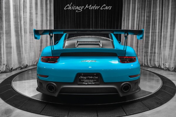 Used 2019 Porsche 911 GT2 RS Weissach Package Lift Miami Blue Only 4k Miles LOADED MSRP $382,295+ for sale Sold at Chicago Motor Cars in West Chicago IL 60185 4