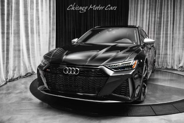 Used 2024 Audi RS 6 Avant 4.0T Quattro Avant Performance B&O Audio! Night Vision Assist! 77 Miles! for sale Sold at Chicago Motor Cars in West Chicago IL 60185 2