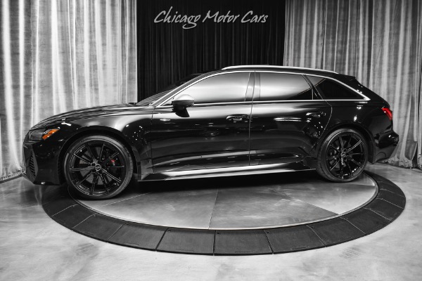 Used 2024 Audi RS 6 Avant 4.0T Quattro Avant Performance B&O Audio! Night Vision Assist! 77 Miles! for sale Sold at Chicago Motor Cars in West Chicago IL 60185 1
