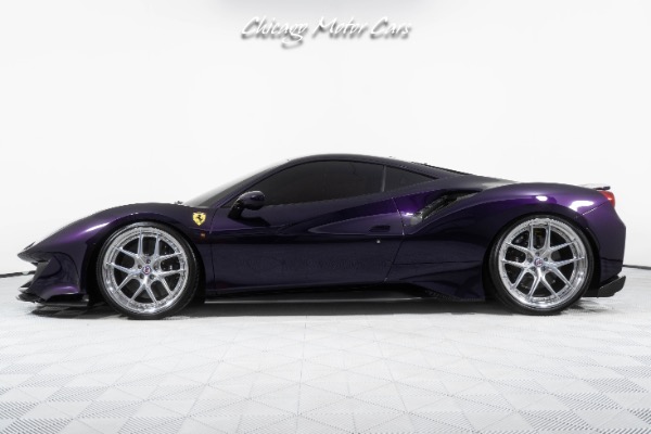 Used 2019 Ferrari 488 Pista Rare Viola Hong Kong! Full Body PPF! Tons of Carbon Fiber! HRE Wheels! for sale Sold at Chicago Motor Cars in West Chicago IL 60185 2
