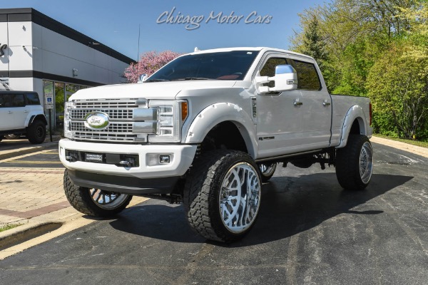 Used 2019 Ford F250 Super Duty Platinum! 6.7L Power Stroke Diesel! Lifted! Upgraded Wheels and Tires! for sale Sold at Chicago Motor Cars in West Chicago IL 60185 2