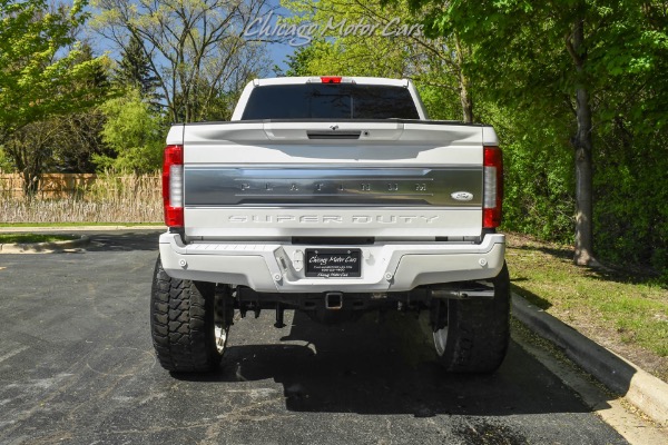 Used 2019 Ford F250 Super Duty Platinum! 6.7L Power Stroke Diesel! Lifted! Upgraded Wheels and Tires! for sale Sold at Chicago Motor Cars in West Chicago IL 60185 4