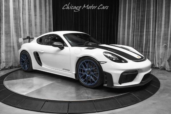 Used 2023 Porsche 718 Cayman GT4 RS! Weissach Pkg! 20 Magnesium Wheels! Front Lift! Full PPF! for sale Sold at Chicago Motor Cars in West Chicago IL 60185 6