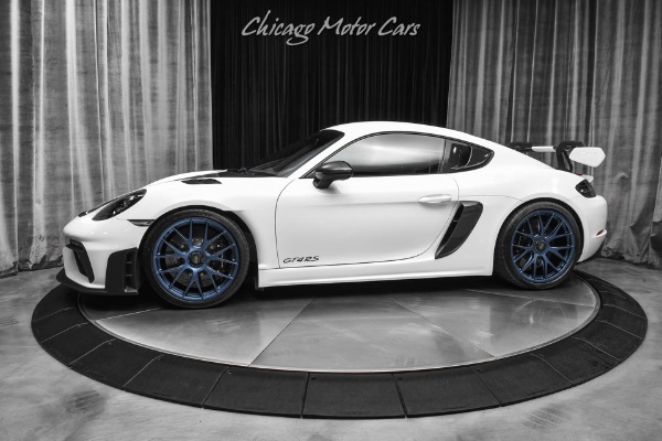 Used 2023 Porsche 718 Cayman GT4 RS! Weissach Pkg! 20 Magnesium Wheels! Front Lift! Full PPF! for sale Sold at Chicago Motor Cars in West Chicago IL 60185 1
