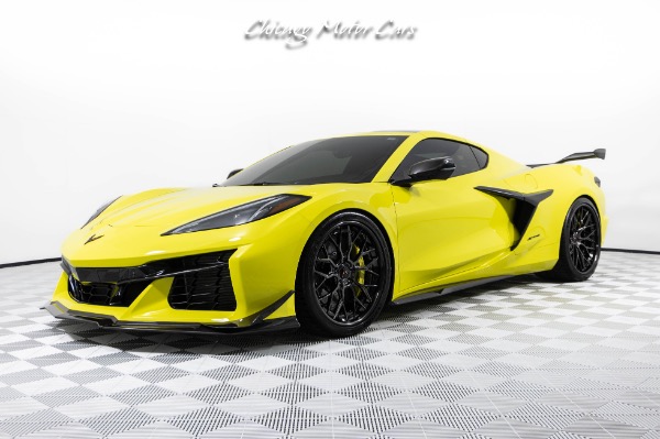 Used 2023 Chevrolet Corvette Z06 3LZ Only 3k Miles! Carbon Fiber Aero Package! Stunning Spec! Loaded! for sale Sold at Chicago Motor Cars in West Chicago IL 60185 3