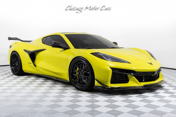 Used 2023 Chevrolet Corvette Z06 3LZ Only 3k Miles! Carbon Fiber Aero Package! Stunning Spec! Loaded! for sale Sold at Chicago Motor Cars in West Chicago IL 60185 5