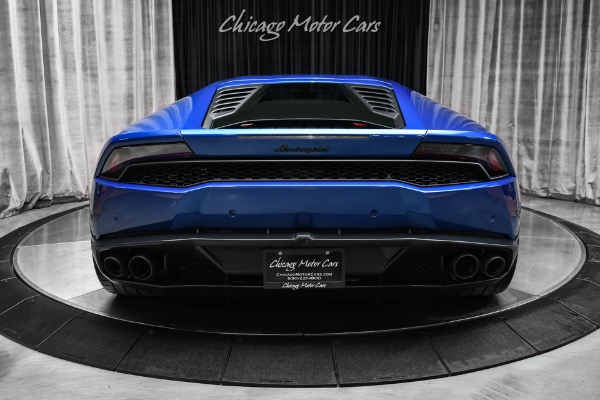 Used 2015 Lamborghini Huracan LP610-4 THOUSANDS in upgrades! Signature Wheels! Tons of Carbon Fiber! for sale Sold at Chicago Motor Cars in West Chicago IL 60185 4