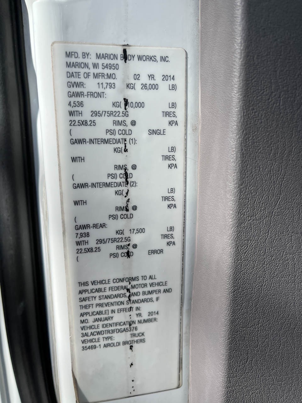 2015 FREIGHTLINER M2 - Image 17