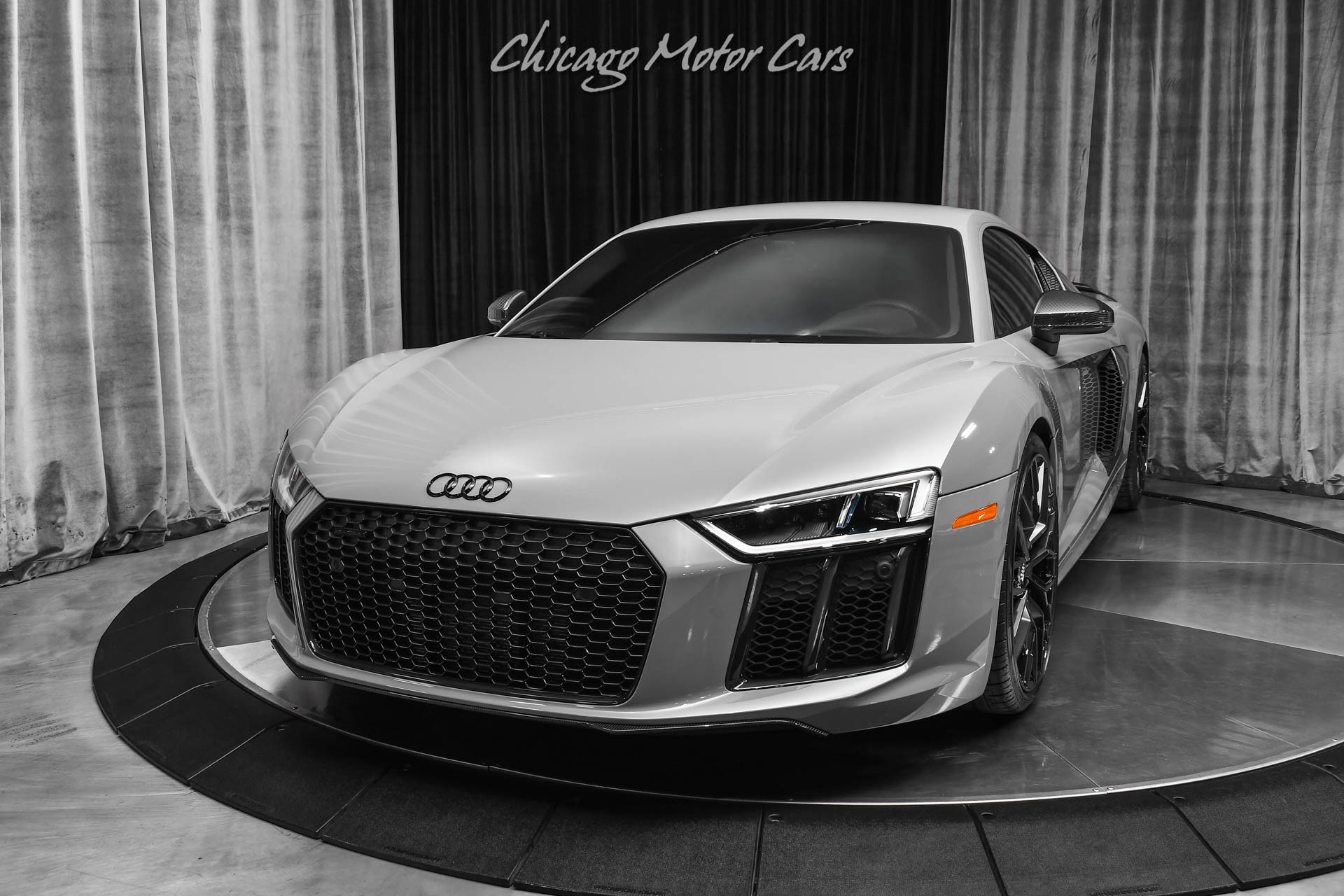 Used 2018 Audi R8 5.2 quattro V10 Plus Nardo Grey Exclusive Color 