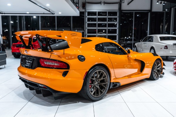 Used 2016 Dodge Viper ACR-E Extreme Aero Coupe RARE Yorange! Brass Monkey Wheels! for sale Sold at Chicago Motor Cars in West Chicago IL 60185 5
