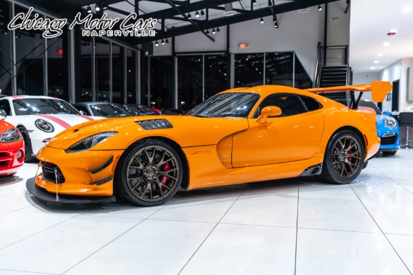 Used 2016 Dodge Viper ACR-E Extreme Aero Coupe RARE Yorange! Brass Monkey Wheels! for sale Sold at Chicago Motor Cars in West Chicago IL 60185 1
