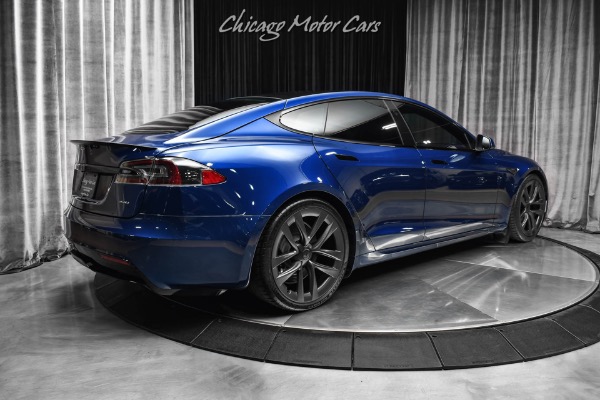 Used 2021 Tesla Model S Plaid AWD Sedan 1000HP! Two Sets of Wheels! 21 Arachnid Wheels Autopilot for sale Sold at Chicago Motor Cars in West Chicago IL 60185 5