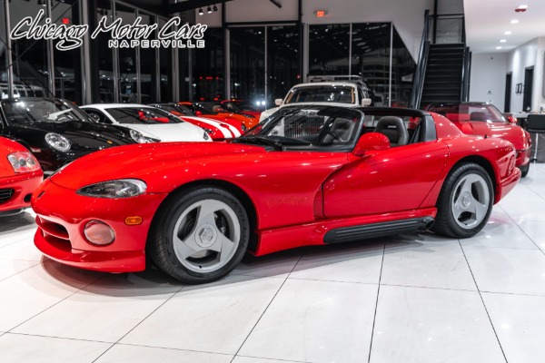 Used 1993 Dodge Viper RT/10 Convertible Collector Condition! 6-Speed Manual! Only 1923 Miles! for sale Sold at Chicago Motor Cars in West Chicago IL 60185 1