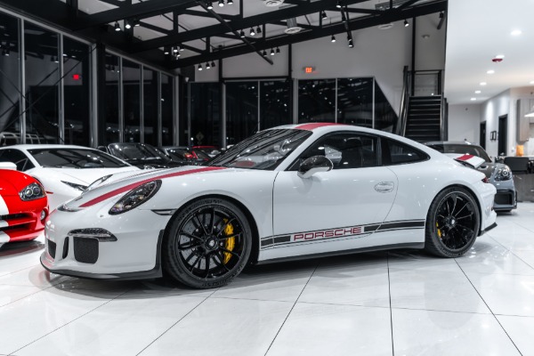 Used 2016 Porsche 911 R Red Stripes 814 Miles PPF Front Lift Huge