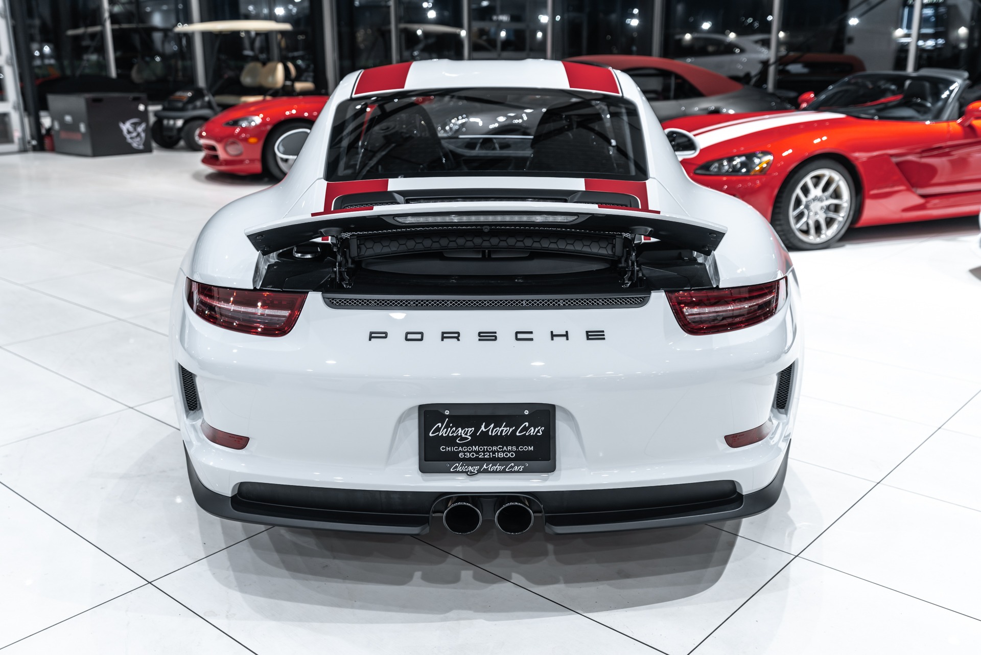 Used 2016 Porsche 911 R Red Stripes 814 Miles PPF Front Lift Huge