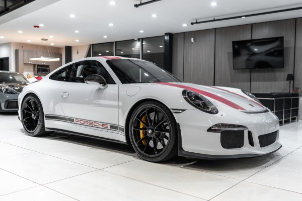 Used 2016 Porsche 911 R Red Stripes 814 Miles PPF Front Lift Huge Service History Pristine for sale Sold at Chicago Motor Cars in West Chicago IL 60185 6