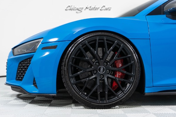 Used 2021 Audi R8 5.2 Quattro V10 Performance Rare Riviera Blue! AMS Alpha 12 Twin Turbo Package! Built Trans! Full PPF! for sale Sold at Chicago Motor Cars in West Chicago IL 60185 3