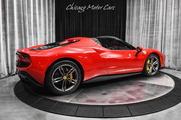 Used 2024 Ferrari 296 GTS Convertible Front Axle Lifter Apple Carplay AFS! Carbon Fiber LOADED for sale Sold at Chicago Motor Cars in West Chicago IL 60185 5
