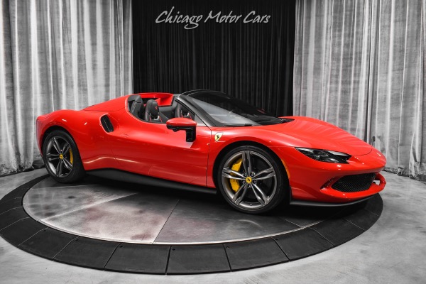 Used 2024 Ferrari 296 GTS Convertible Front Axle Lifter Apple Carplay AFS! Carbon Fiber LOADED for sale Sold at Chicago Motor Cars in West Chicago IL 60185 6