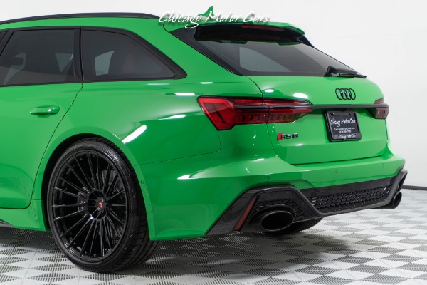 Used-2023-Audi-RS6-Avant-40T-quattro-1-of-1-in-RS-Grun-Green-Full-PPF-Vossen-Wheels-Only-7K-mile