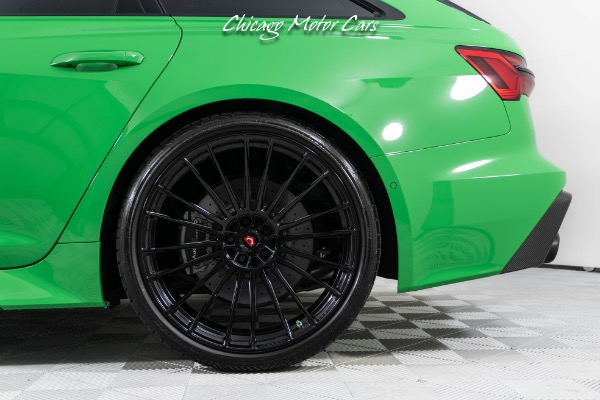 Used 2023 Audi RS6 Avant 4.0T quattro 1 of 1 in RS Grun Green! Full PPF! Vossen Wheels! Only 7K mile for sale Sold at Chicago Motor Cars in West Chicago IL 60185 4