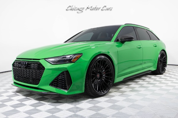 Used 2023 Audi RS6 Avant 4.0T quattro 1 of 1 in RS Grun Green! Full PPF! Vossen Wheels! Only 7K mile for sale Sold at Chicago Motor Cars in West Chicago IL 60185 6