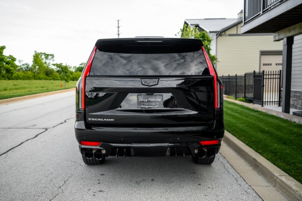 Used 2023 Cadillac Escalade-V SUV Night Vision! Super Cruise! Rear Entertainment! Loaded! for sale Sold at Chicago Motor Cars in West Chicago IL 60185 4